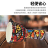 莫森（MOSEN）8英寸轻型非洲鼓 ABS材料儿童初学练习丽江手拍鼓 免调音枫叶红 实拍图