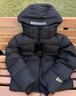 高梵【田栩宁同款】黑金鹅绒服机能5.0五格2025男士羽绒服 黑色5.0 M 实拍图
