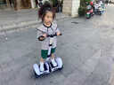 柏思图（besintu）电动儿童智能平衡车3-6-12岁体感10岁到15岁以上座椅成年人站座两轮双轮自动手扶越野新款自平行车 C白54V【三控+座椅APP+炫光轮】 实拍图