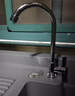 百悍厨房水龙头洗菜盆单冷净水不锈钢龙头水槽阳台高抛增压防溅水龙头 实拍图
