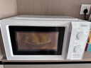 美的（Midea）变频家用微波炉  经典双旋钮 360°转盘加热  智能解冻 五档火力18L容量213B升级款（M13J） 实拍图