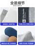 海澜之家（HLA）男士袜子男100%纯棉中长筒15A抗菌防臭全棉透气运动商务休闲袜男 升级80S100%纯棉15A抗菌消臭-2*黑+2*深灰+浅灰 5双 实拍图