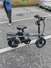 新日（Sunra）新国标折叠电动自行车铝合金代驾电动车锂电池助力电瓶车超长续航迷你小型男女士代步 旗舰16减震/手机充电/航天铝合金40A/120km 实拍图