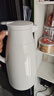 JEKO&JEKO保温壶家用热水瓶暖水壶大容量宿舍开水瓶玻璃内胆 1.9L浅灰色 实拍图