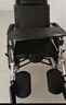 鱼跃(yuwell)手动轮椅车H059B老人半躺护理型带坐便椅餐板钢管可折叠 实拍图