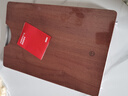 京东京造 菜板 砧案板切菜家用双面实木抗菌 【乌檀整木】40*27*2.5cm 实拍图