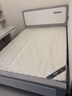 首年全实木床轻奢床现代简约主卧双人床白色高箱储物婚床卧室家具 静音床+床头柜*1+天丝乳胶床垫 1.8米*2米框架款 实拍图