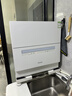 松下（Panasonic）台式洗碗机二代【H1D-Pro】ECONAVI智能洗 80℃高温除菌 独立烘干 家用独立式台面二级水效H5D  实拍图