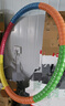 马卡龙粗螺纹呼啦圈瘦肚子加重3-5-10斤家用成人男女美腰收腹神器 马卡龙粗螺纹4斤【升级加厚】 实拍图
