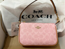 蔻驰（COACH）【品牌直供】女士NOLITA经典标志单肩手提包尘粉色CDW31 实拍图
