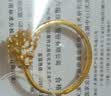 周六福足金黄金女指牡丹花女AA017509活口13号约2.77g生日礼物计价 实拍图