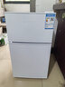 新飞（Frestec）小冰箱 冰箱小型双开门 迷你双门家用宿舍租房冷藏冷冻电冰箱节能省电 48L白【一级能效+租房神器】升级款 实拍图