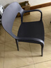 麦瑞迪北欧时尚餐椅现代简约家用休闲椅餐厅咖啡厅靠背椅网红轻奢化妆椅 【现货速发】加厚稳固+深灰色 实拍图