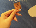 周大生黄金足金条投资金币发财富贵金片生日礼物送女友 好运发发发 实拍图