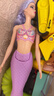 芭比（Barbie）女孩玩具娃娃生日礼物过家家玩具-芭比美人鱼系列HRR06 实拍图