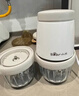 小熊（Bear）婴儿辅食机 绞肉机家用小型多功能打泥搅拌机宝宝料理机 蒜蓉机 家用迷你绞馅碎肉机 QSJ-T02W8 实拍图