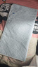 良良（liangliang）婴儿隔尿垫防水可洗床上麻棉儿童隔脏床垫单大尺寸护理垫四季通用 【升级双面PRO款】格秀蓝-正反可用 110*70cm 实拍图