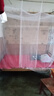 【京东快递】免安装家用宿舍蚊帐 超密方顶可配支架 多尺寸单开门 升级-超密白色【不含支架】 适用1.5X2.0米床 实拍图