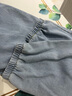 鲁宾克牛仔裤男宽松束脚春夏季裤子男潮牌男士九分束脚裤百搭运动休闲裤 WK-K283浅蓝色 L (建议体重125-130斤) 实拍图