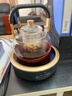 尚言坊电陶炉煮茶器办公室小型一人玻璃煮茶壶烧水壶电热煮茶炉泡茶专用 实拍图