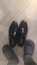 百丽通勤商务正装皮鞋男父亲节礼物真皮鞋A0917 棕色-内增高5.5cm 41 实拍图
