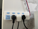 公牛（BULL）插座/插线板/插排/排插/接线板/拖线板 4位分控无线插座GN-315W（需自行配电源线和插头） 实拍图
