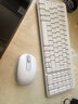 罗技（Logitech）MK251无线蓝牙键盘鼠标套装 办公商务笔记本电脑 数字键盘99键白色键鼠套装（K251键盘+M196鼠标） 实拍图