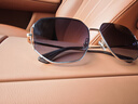 海伦凯勒太阳镜墨镜男非偏光HUD汽车液晶开车驾驶眼镜H2158N20 实拍图
