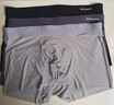 猫人男士内裤男冰丝无痕凉感10A虫草抑菌透气裤衩大码男生平角短裤头 黑色+铂灰+灰蓝 10A抑菌冰丝 3条 XL （建议120斤-140斤） 实拍图