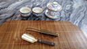 逸居客（YIJUKE）黑檀木黄铜茶勺茶叶勺子茶匙茶铲茶道茶具配件 实拍图