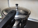 苏泊尔（SUPOR）304不锈钢7.0L压力锅24cm【3-5人可用】快煮防爆高压锅电磁炉通用 实拍图