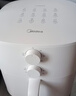 美的（Midea）免翻面空气炸锅全金属内腔 双旋钮家用蒸烤一体全自动大容量5.3L 多功能烤箱空气炸锅 KZE5313 实拍图