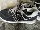 NEW BALANCE NB574官方夏季男鞋女鞋透气复古潮流网面经典百搭舒适休闲运动鞋 黑色 ML574EVB 43 (脚长27.5cm尺码详询客服) 实拍图