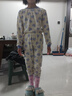 笛莎（DEESHA）【7A抑菌 40S紧密纺】女童纯棉打底内衣中大童睡衣套装 实拍图