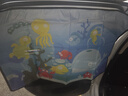 趣行汽车窗帘通用型磁吸遮阳帘车用窗帘防晒隔热 海底世界后排单片装 实拍图