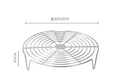 维艾（Newair）304不锈钢蒸笼蒸屉蒸盘电饭煲蒸架隔水蒸片家用蒸锅篦子炒锅蒸格 实拍图