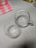 富光花茶杯 男女士茶水分离杯子 双层办公泡茶玻璃杯带把高硼硅水杯 实拍图