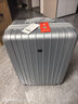 爱华仕行李箱24英寸拉杆箱男大容量旅行箱女密码箱托运多功能皮箱磨砂灰 实拍图