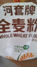 河套 全麦粉8斤中华老字号小麦粉含麦麸皮 烘焙原料家用面粉 实拍图