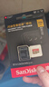 闪迪（SanDisk）256GB TF(MicroSD)内存卡 4K极速金卡A2 V30 U3行车记录仪 运动相机无人机 监控存储卡 读190MB/s 实拍图