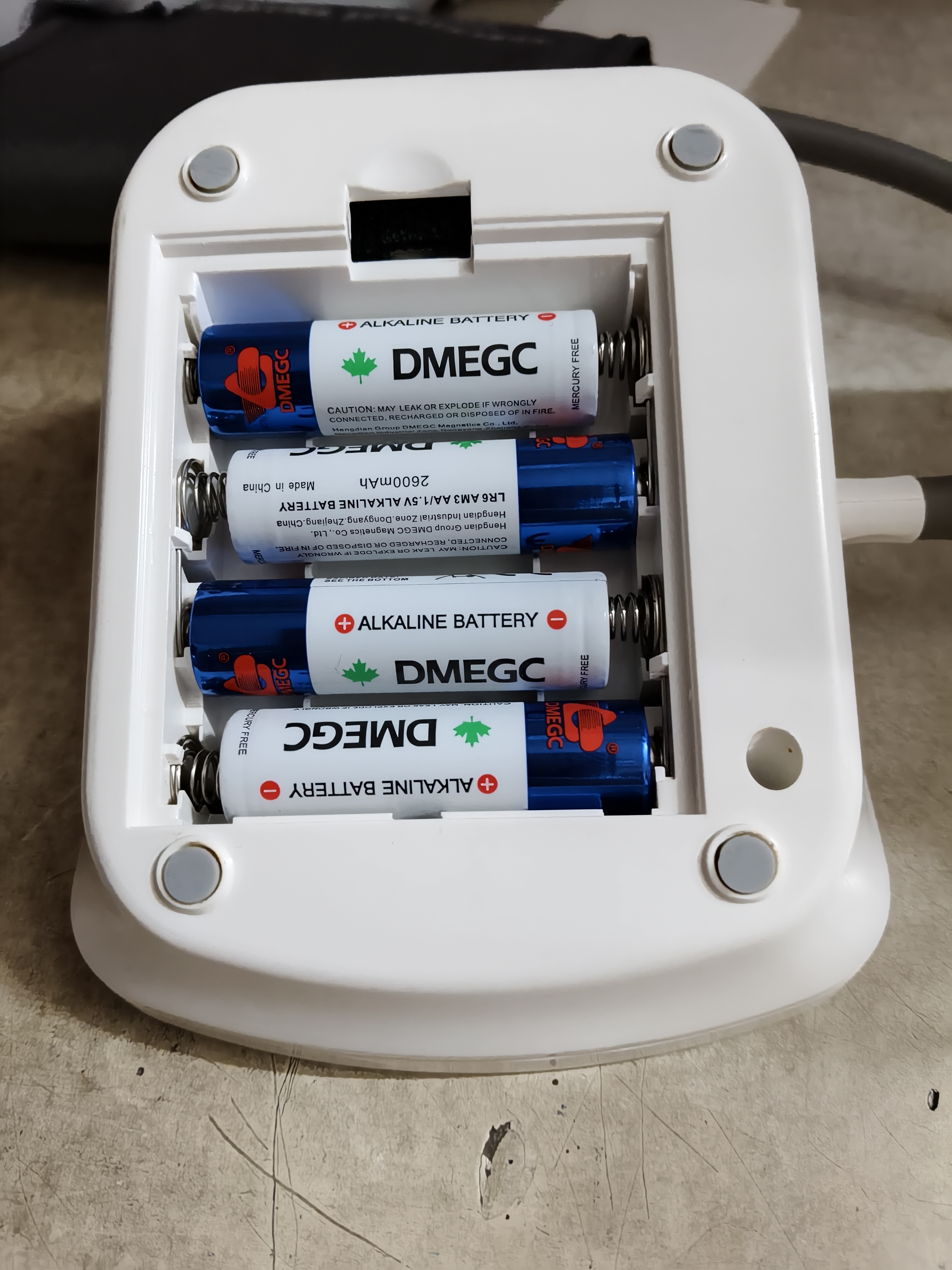 松然DMEGC 5号电池2600毫安 LR6指纹智能密码电子锁门锁专用五号AAA电池 东磁血压计血糖仪原装电池 实拍图