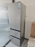 海尔（Haier）「真省电」310L三门冰箱黑金净化一级能效风冷无霜BCD-310WGHD3E7WV(银)国家补贴 实拍图