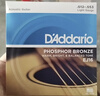 达达里奥（D'Addario）EJ16 美国进口民谣吉他琴弦 碳素钢弦套弦12-53磷铜 实拍图