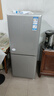 海尔（Haier）「一级能效风冷无霜」165L两门家用小户型冰箱真省电黑金净化灰色HC2-165WGHC2E9S9国家补贴 实拍图