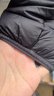 京东京造【air+零压排骨羽绒】轻薄羽绒服男外套冬90鸭绒立领曜石黑S 实拍图