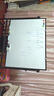 得力高端款120*90cmH型支架式白板双面书写 白板写字板 可移动升降 黑板 办公 黑板家用 写字板50092 实拍图