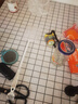 北欧餐桌布防水防烫防油免洗塑料家用桌布格子台布茶几布 白色中号137*137cm 实拍图