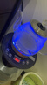 美能迪桶装水烧水壶一体机电动上水自动抽水器带加热烧水器大桶水泡茶桶装水饮水机底上水电热水壶 黑色【底部上水】+蓝光玻璃壶 1L 实拍图