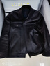 柒牌【绵羊皮/工装】男装真皮皮衣2025翻领拉链商务防风外套 晒单实拍图
