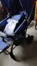 豪威婴儿推车可坐可躺新生儿四轮减震婴儿车双向宝宝bb小孩手推车童车 绅士蓝 奢华版（可坐可躺可水洗 实拍图